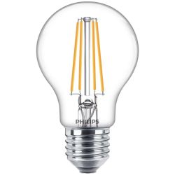 LED spuldze PHILIPS. A60. E27. 7 W. 806 lm. 2700 K