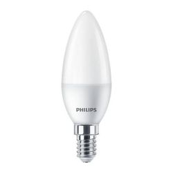 LED spuldze B35 5W E14 2700K 470lm matēta