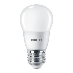 LED spuldze PHILIPS. P48. E27. 7 W. 806 lm. 4000 K