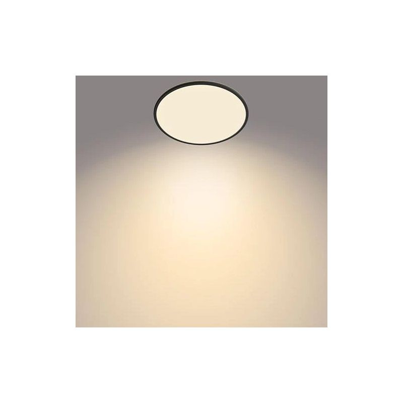 Lampa Philips Superslim. 22W. 2700°K. melna