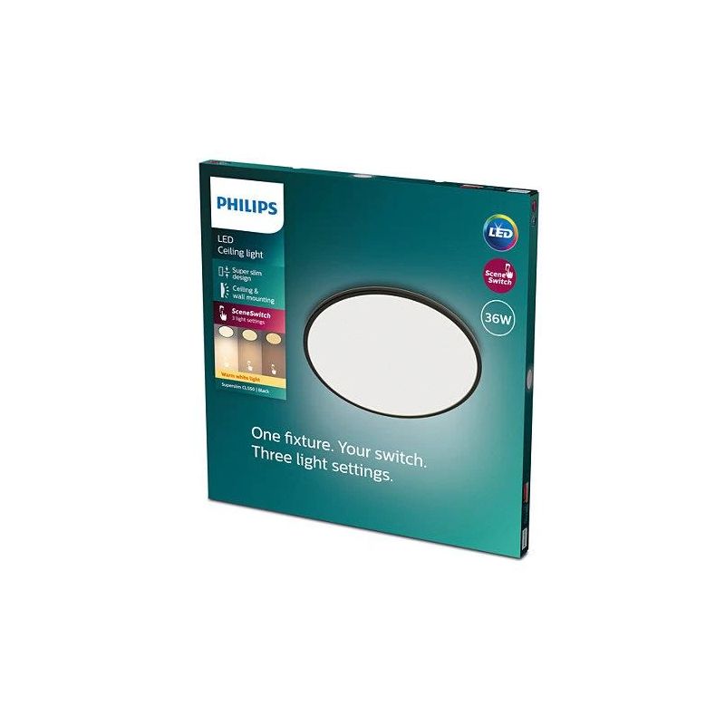 Gaismeklis philips superslim 36w 2700k