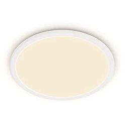 Lampa Philips Superslim. 15W. 2700°K. balta