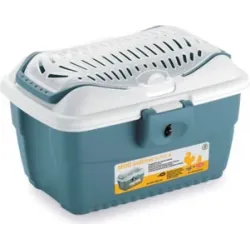 Stefanplast MINI GULLIVER ,стальной-белый, - транспортировочный бокс