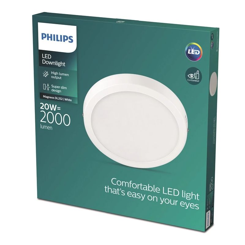 Lampa plafons Philips MAGNEOS. 20 W. LED. 2700 °K