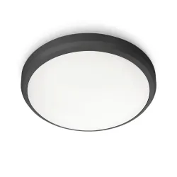 Õue laevalgusti Philips Doris, 6W, LED, IP54, must v., 22 cm x 7 cm