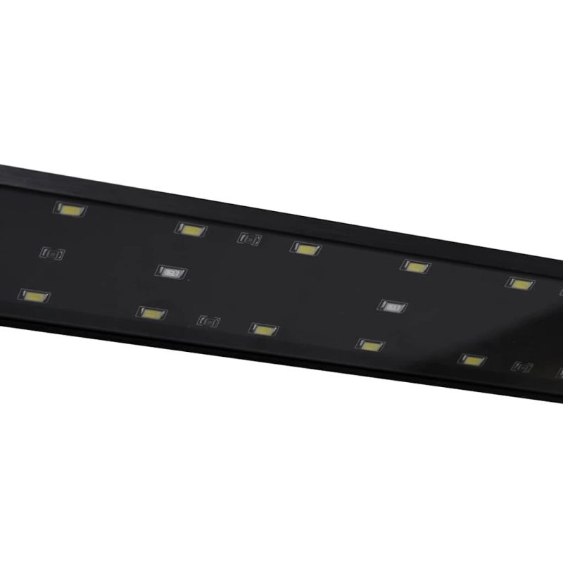 vidaXL akvārija LED lampa ar stiprinājumu, 25-45 cm, zila un balta