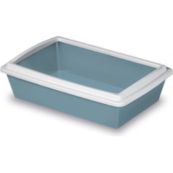 Stefanplast Kaķu tualete TRAY 2 - apmale ,balta,