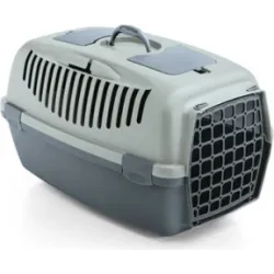Transportēšanas bokss dzīvniekiem GULLIVER 2, blue-steel blue ,zils-tērauda zils,