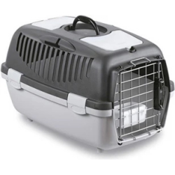 Stefanplast Transp.bokss GULLIVER 2 DELUX ,pelēks,