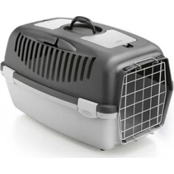 Stefanplast Transp.bokss GULLIVER 3 metal ,pelēks,