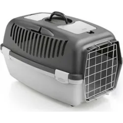 Stefanplast Transp.bokss GULLIVER 3 metal ,pelēks,