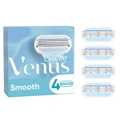 Gillette Venus Venus Smooth Blade Refills, 4 pcs