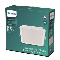 Светильник врезной Philips Meson, 4000°К, LED, белый цв.