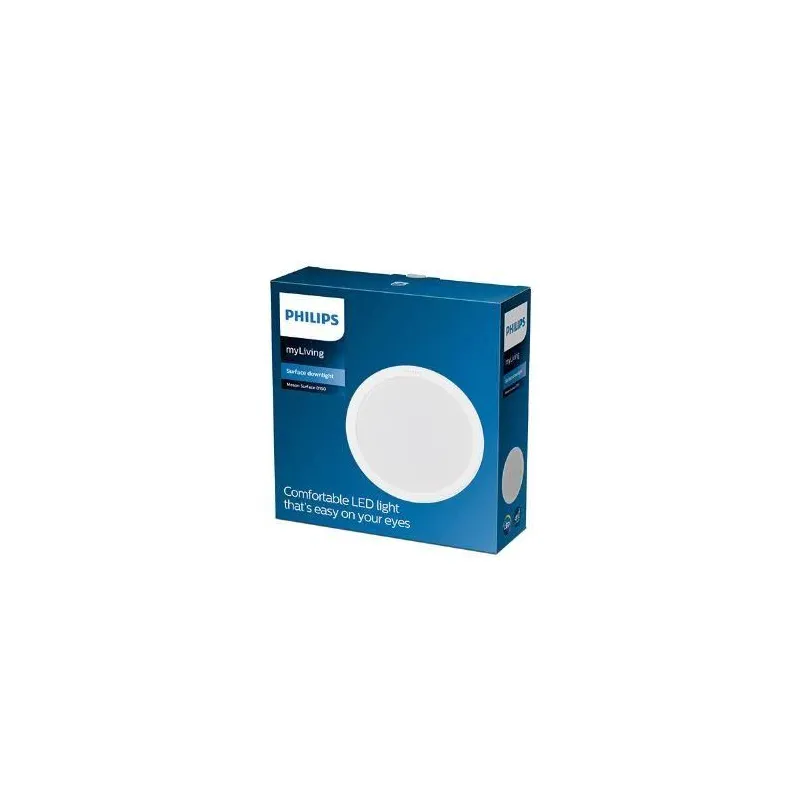 Virsmas LED panelis griesti Philips Meson. 3000K. LED. balta