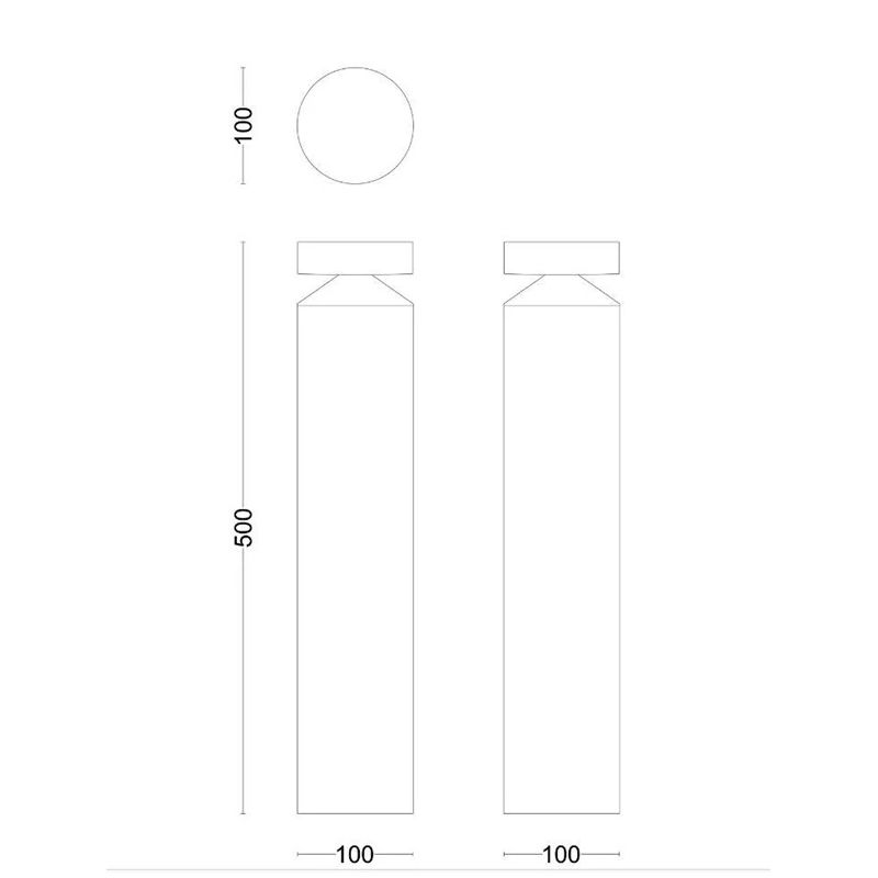 Lampa Philips LAVEN 929003362601. 6W. LED. IP44. melna