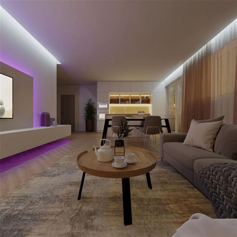 Led lente led rgb 15m