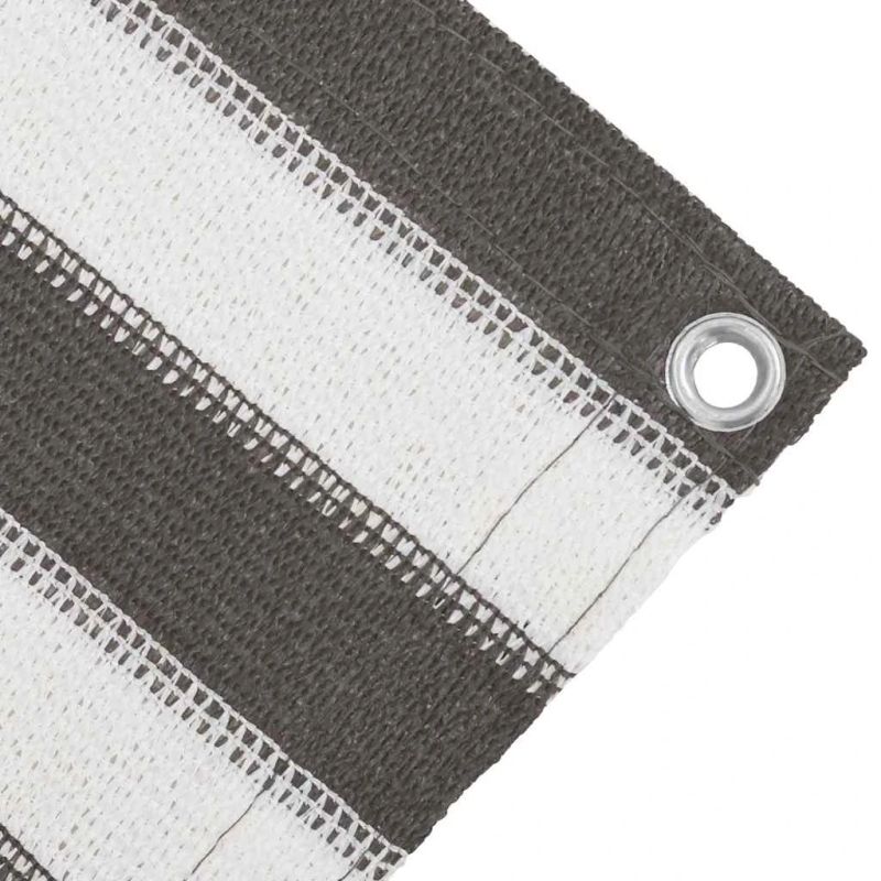 vidaXL telts paklājs, 250x300 cm, antracītpelēks un balts