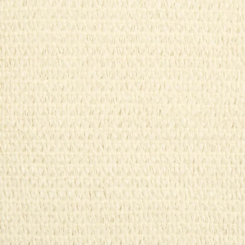 vidaXL saulessargs, 160 g-m², krēmkrāsas, 6x6x6 m, HDPE