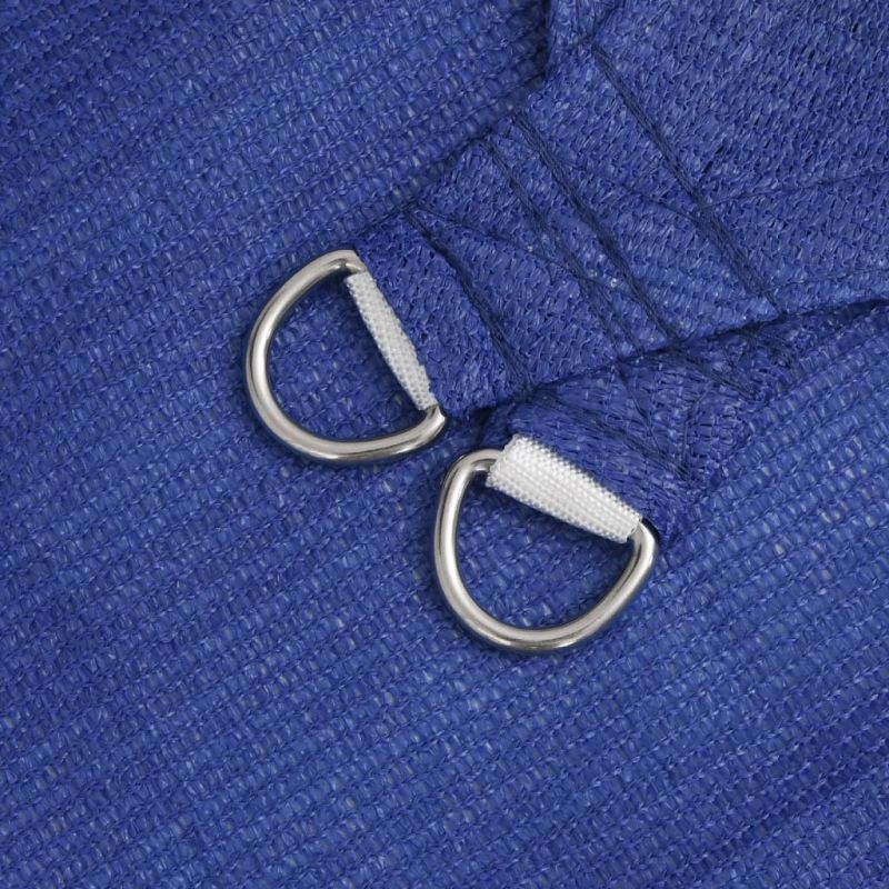 vidaXL saulessargs, 160 g-m², zils, 2x2 m, HDPE