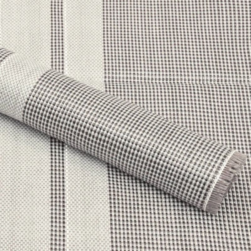 vidaXL telts paklājs, 650x250 cm, tumši pelēks