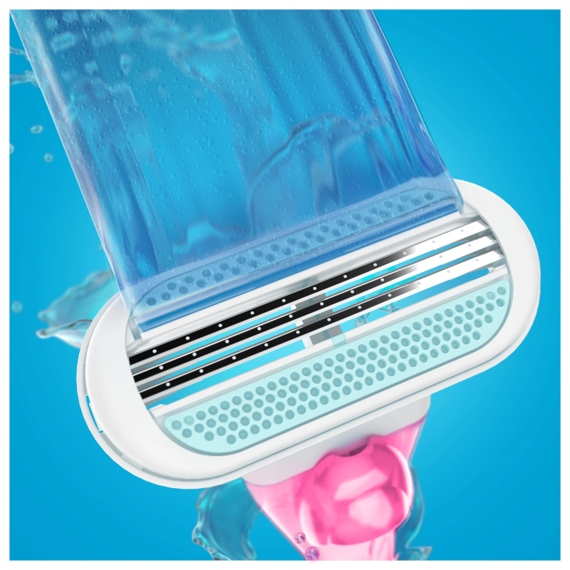 Gillette Venus Smooth Razor Skuvekļa Maināmas Asmeņu Kasetnes, 4 gab