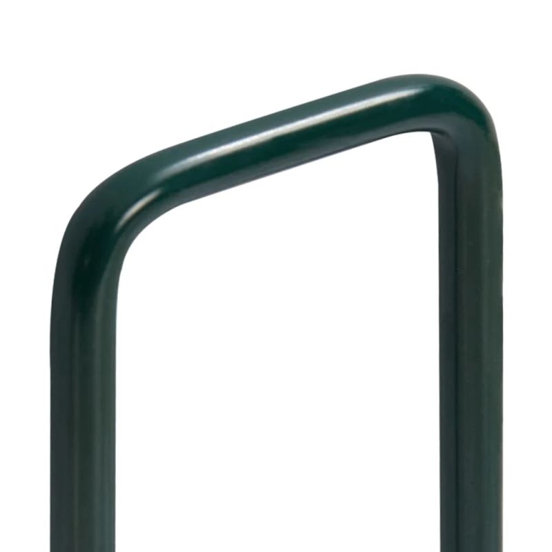 vidaXL mākslīgā zālāja stiprinājumi, 20 gab., U-forma, dzelzs