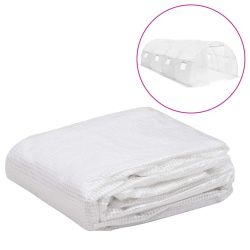 vidaXL siltumnīcas rezerves pārsegs, 18 m², 3x6x2 m, caurspīdīgs