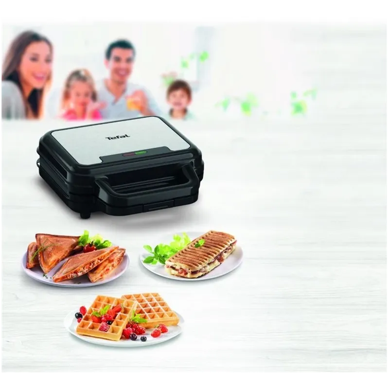 Sumuštinių keptuvė - vaflinė Tefal SW383D10, 700 W