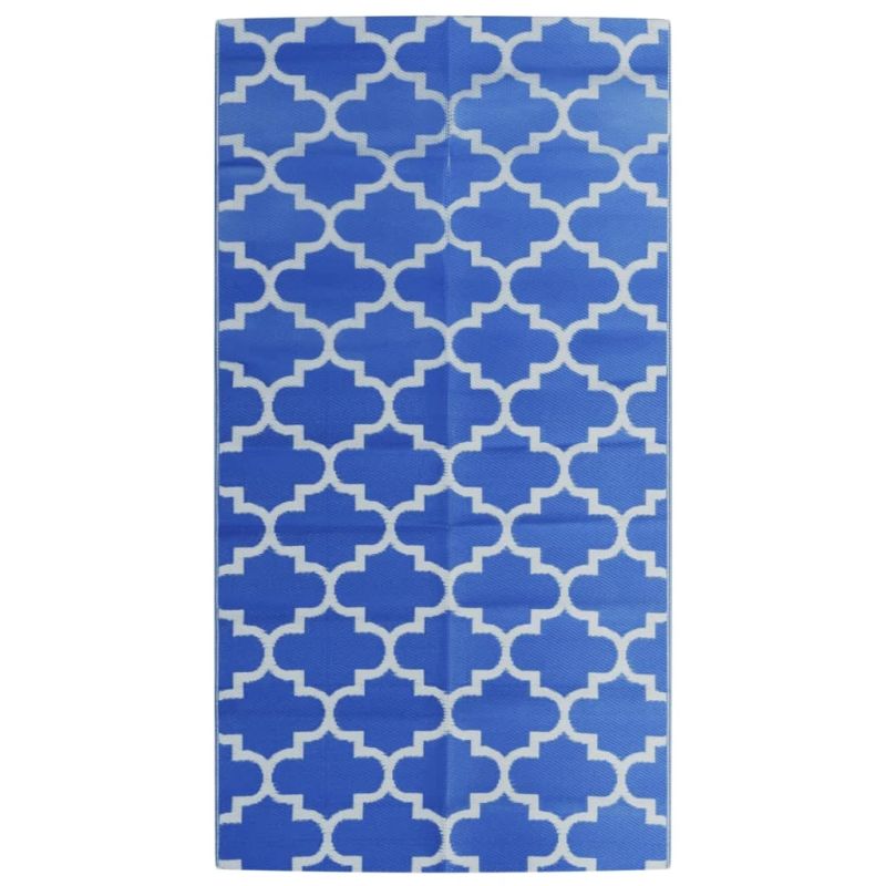 vidaXL āra paklājs, 80x150 cm, ARAKIL zils PP