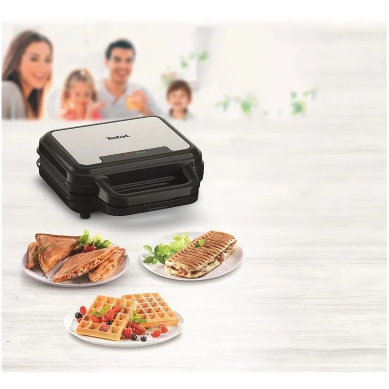 Sumuštinių keptuvė - vaflinė Tefal SW383D10, 700 W