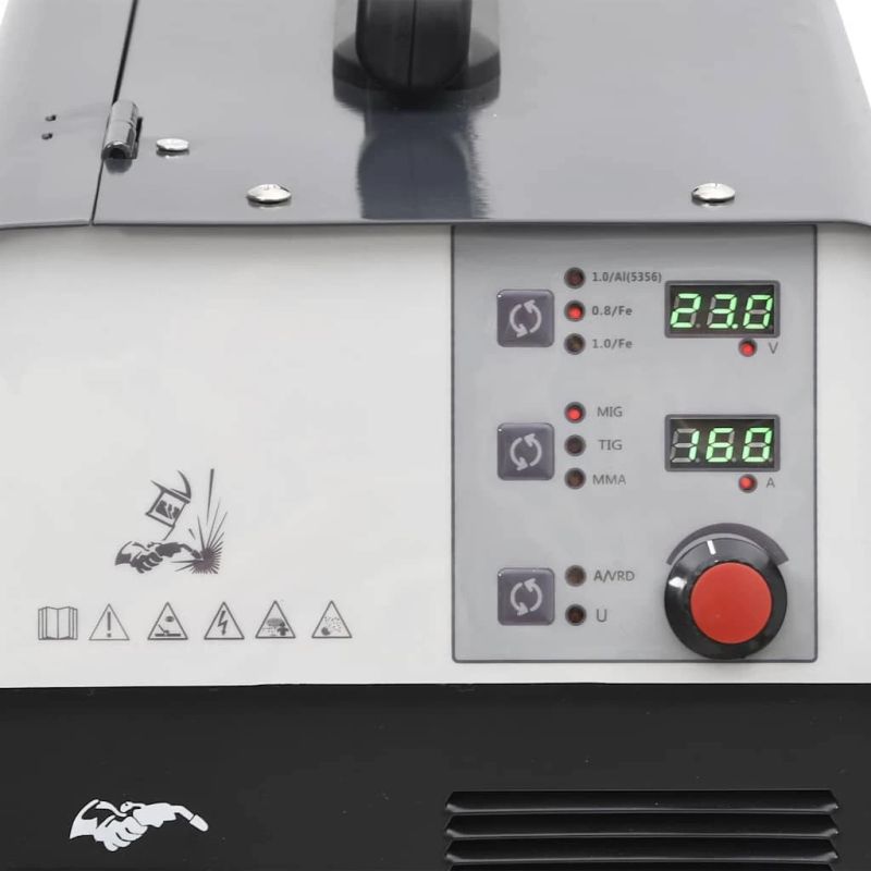 vidaXL metināšanas iekārta, MIG, MMA, TIG, 200 A