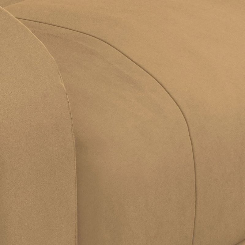 vidaXL atpūtas krēsls, atgāžams, brūns samts