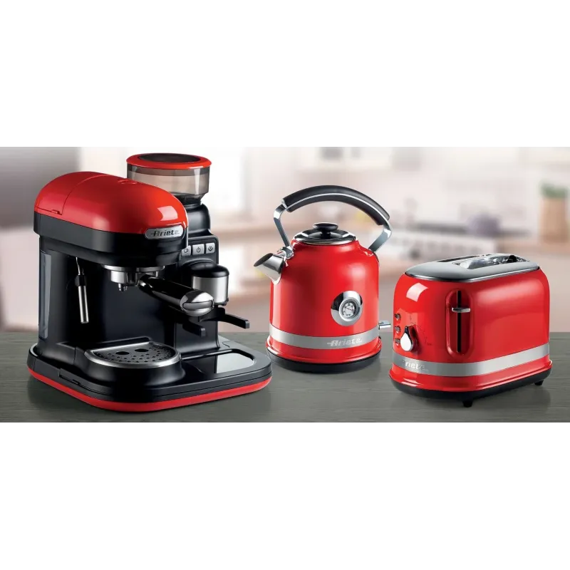 2854 Tējkanna Ariete Moderna Red 1.7 l