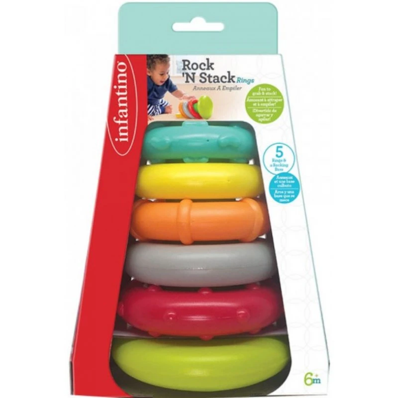 INFANTINO Gredzenu piramīda