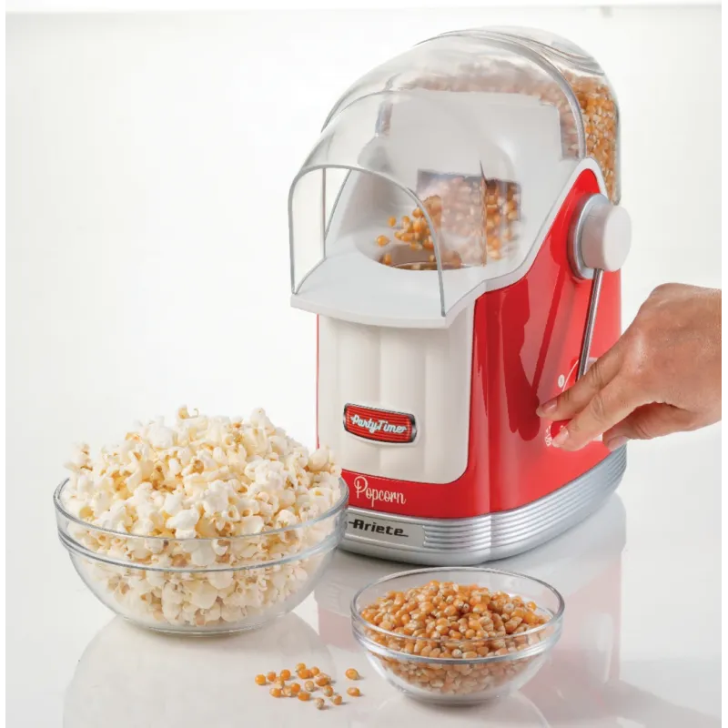 Popkorna aparāts Ariete Party Time, 1100 W, sarkana krās.