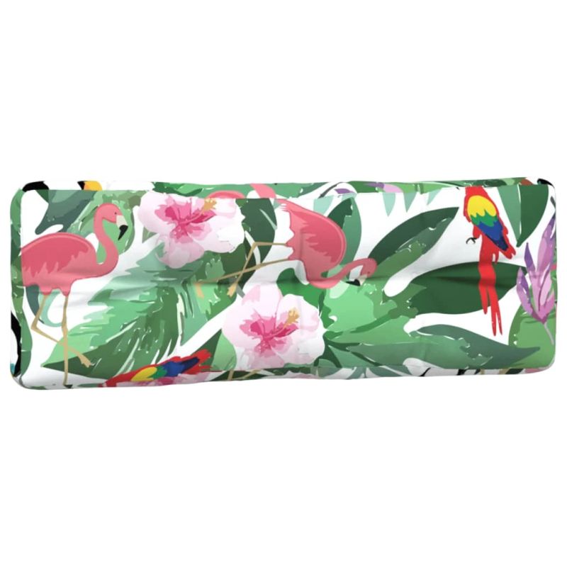 vidaXL palešu matrači, 7 gab., krāsains audums