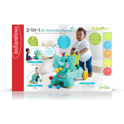 INFANTINO 3-in-1 Sit, Walk & Ride Zilonis