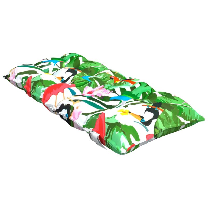 vidaXL dārza krēslu matrači, 6 gab., oksforda audum, krāsaini