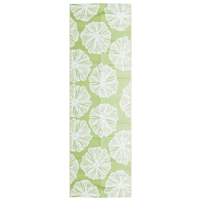 vidaXL āra paklājs, 80x250 cm, ARAKIL zaļš, PP