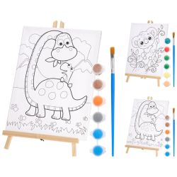 Gleznošanas kompl.ar molbertu, 2veidi