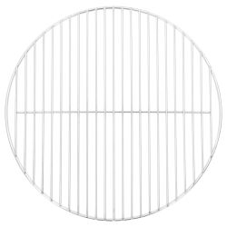 vidaXL grila reste, apaļa, DIA44,5 cm, 304. klases nerūsējošais tērauds