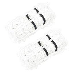 vidaXL siena tīkli, 2 gab., 100x100 cm, apaļas formas, polipropilēns