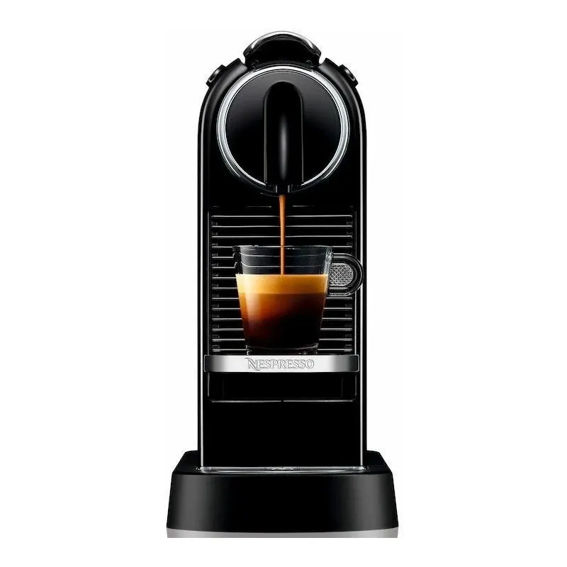 Kapsulu kafijas automāts Nespresso Citiz EN167.B, melna krās.