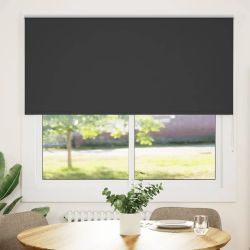 vidaXL Rullo žalūzija Blackout Black 165x150 cm Auduma platums 161,6cm