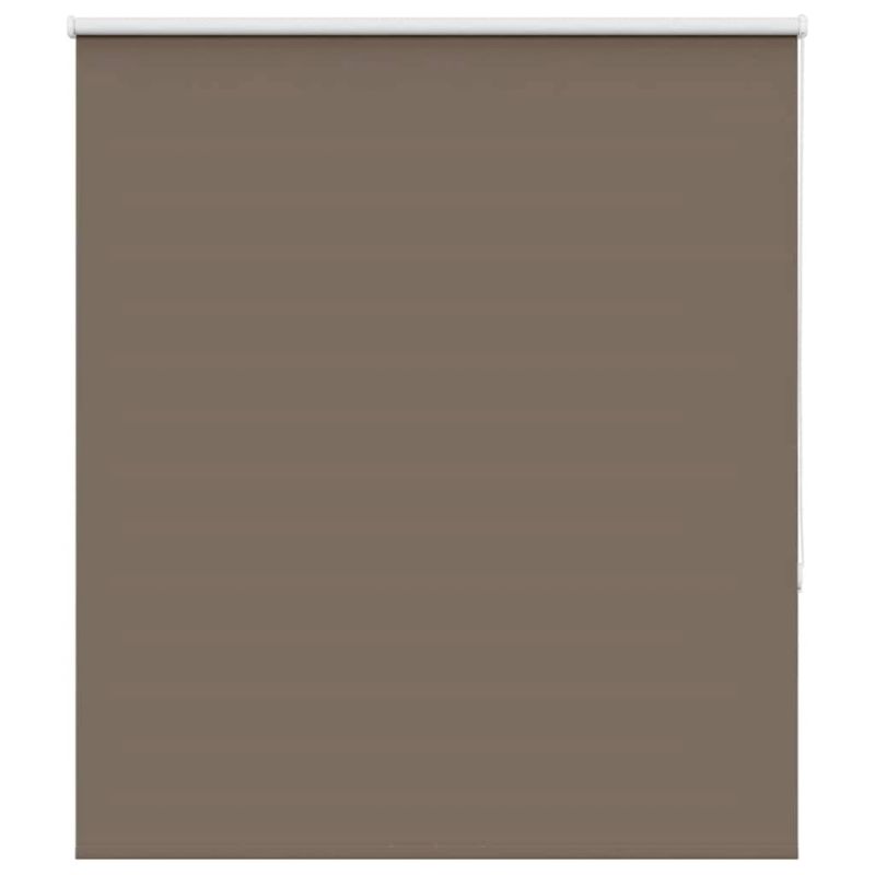 vidaXL Rullo žalūzija kafijas 140x175 cm auduma platums 136,6 cm