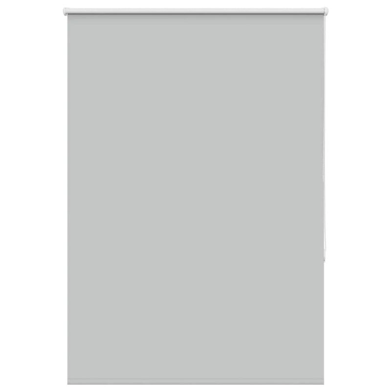 vidaXL rullo žalūzija gaiši pelēks 110x130 cm auduma platums 105,7 cm