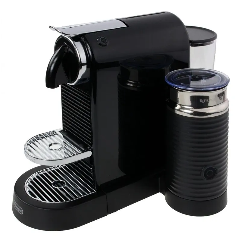 Kapsulu kafijas automāts Nespresso Citiz & Aeroccino EN267.BAE, melna krās.