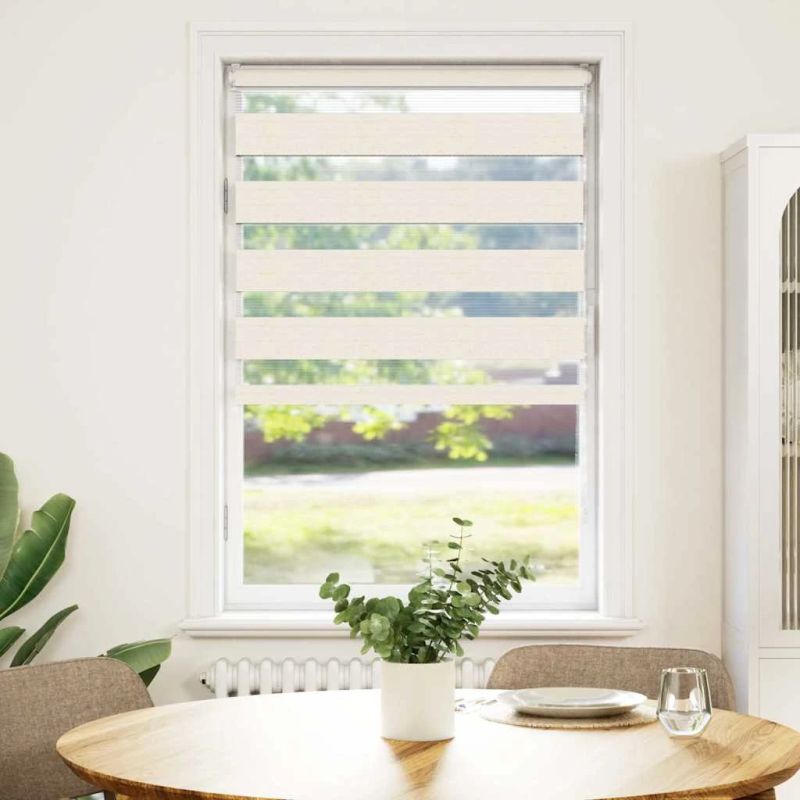 vidaXL žalūzijas zebra 75x100 cm auduma platums 70,9 cm poliesters