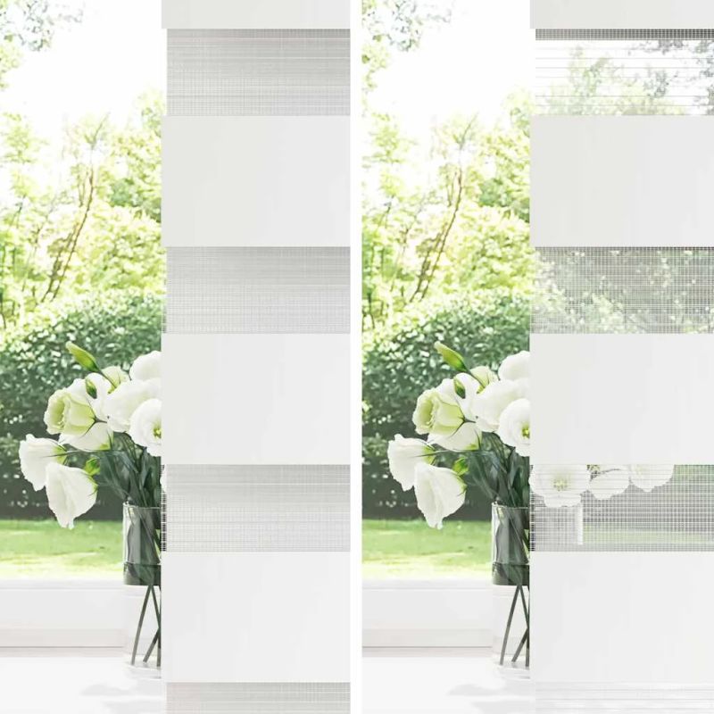 vidaXL žalūzijas zebra 110x100 cm auduma platums 105,9 cm poliesters