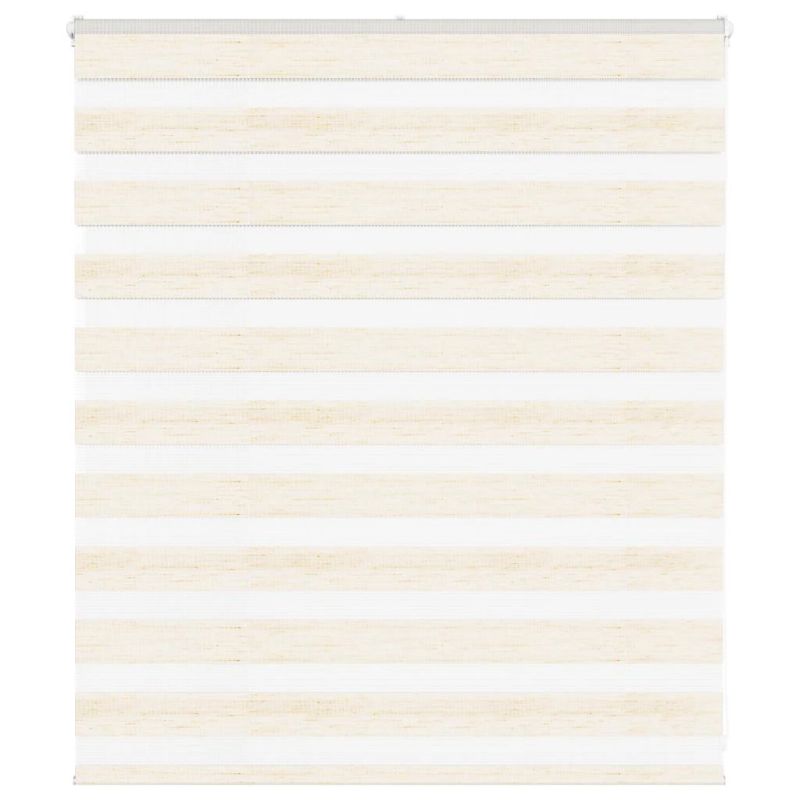 vidaXL žalūzijas zebra 130x100 cm auduma platums 125,9 cm poliesters